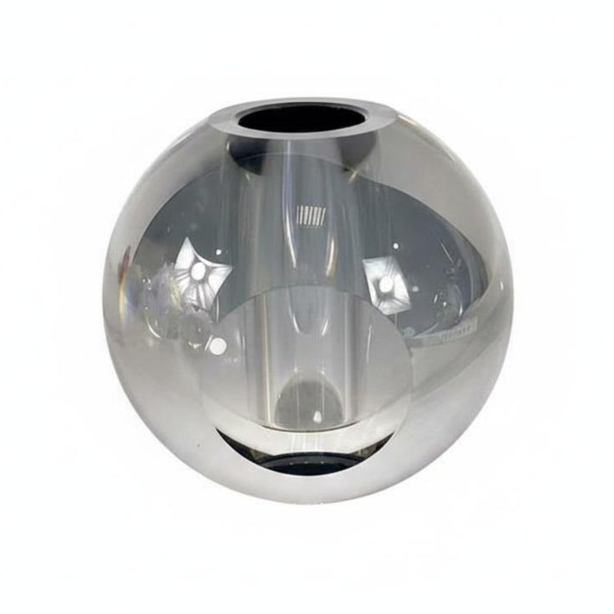 Table Vase Modern Style Round Vase Easy to Match Home Decor for Living Room, Entryway, Tabletop