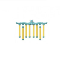 Reflex Test Sea Creature Grab Game Molded Plastic Hanging Grab Stick Toy for Children