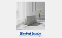 Crystal Business Card Holder, Elegant Desk Organizer, Office Decor, Assorted Colors