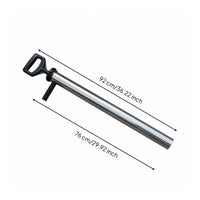 Prawn Suction Tube Stainless Steel Shellfish Extractor Seafood Catching Tool for Beach, Seashore