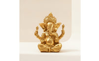 Ornate Deity Figurine Traditional Elephant Figurine Carved Elephant Statue Decorative for Desk, Shelf