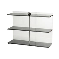 Three-Tier Display Rack Stable Desktop Storage Rack Elegant Shelf for Countertop