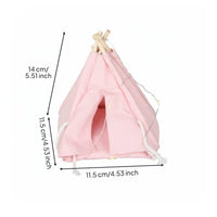 DIY Assembly Miniature Camping Tent Realistic Design 1:12 Scale Model Tent Lightweight and Portable Scene Accessory With LED Lights for Collectors