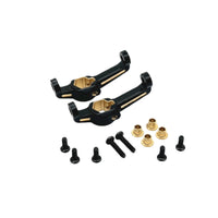 Brass RC Car Part with Screws Electroplated RC Hardware Fastener Set Heavy-Duty Long-Lasting for Hobbyists, Collectors