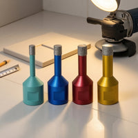 4 Pieces Diamond Hole Opener Clean-Cutting Hole Opener with M14 Thread Tool for Tilers, Masons, Angle Grinders, Stone