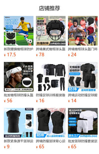 Adjustable Breathable Protective Headgear for Rugby, Football, Hockey, and More