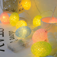 Easter Egg String Light Multi Color Easter Egg Portable Holiday Decoration for Home Stylists, Kids, Spring Decor, Bedroom, Mantelpiece