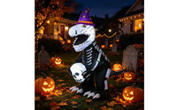 Halloween Dinosaur Inflatable Giant Outdoor Decoration for Homeowners, Yard, Garden