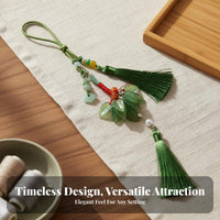 Intangible Cultural Legacy Craft Chanhua Foliage Ornament Kit Traditional Chinese Art Wrapped Thread Foliage Ornament Pack Includes Tutorial