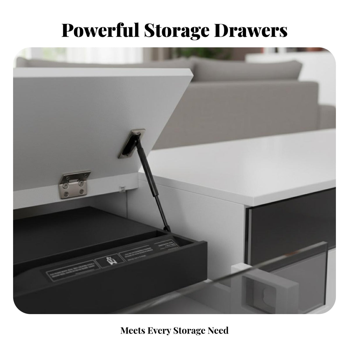 Electric Retractable Display Device Cabinet Single-Television Key Cabinet Position Memory Function Electric Display Device TV Stand