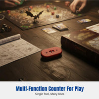 2-Digit Life Counter Three-Dimensional Printed Manual Score Counter Small Design Portable for Hobbyists