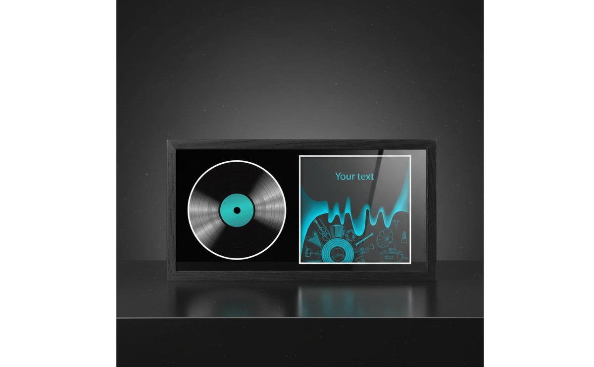CD Record Album Frame Tabletop Stand CD Display Frame Easy to Install Home Decor for Studio