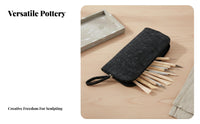 14 Pieces 14-Piece Clay Modeling Tool Set Variety of Shapes for Home Studio