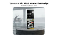 Glare-Reducing Helmet Visor Film Clear Vision Helmet Glare-Reducing Film Motorcycle Visor Light Screen Easy to Install
