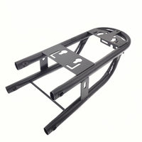Electric Bike Rear Rack Iron Cycle Cargo Carrier Heavy Duty for Commuters