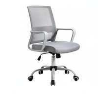 360-Degree Swivel Ergonomic Rolling Chair Adjustable Height Mesh Back Task Chair Support Office Furniture Long-Lasting Base for Students, Study Room, Bedroom