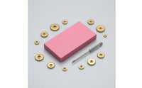 Solid Pink Sharpening Stone Flat-Sided Rectangular Sharpening Stone