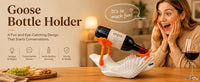 跨境, 3D Printed Wine Bottle Holder,鹅形葡萄酒支架