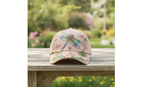 Baseball Cap Floral Baseball Hat Sun Shading Cap with Curved Brim for Adults, Everyday Wear, Outdoor Walks