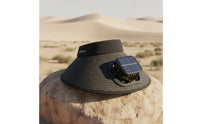 Cooling Solar Powered Fan Hat Wide Brim Solar Fan Hat Upf 50+ Sunshade Cap Breathable for Gardening