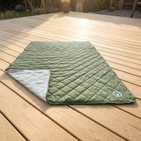 Picnic Blanket and Waterproof Blanket for Family Outings, Large Waterproof Picnic Blanket with Fleece, Camping Blanket and Beach Mat with Bag