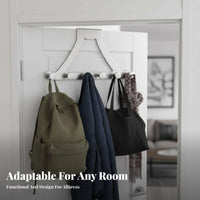 Over-the-Door storage areaSaving Hanging Organizer Easy Assembly for Laundry Room