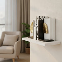 Ginkgo Leaf Bookends Textured Resin Bookends Stable Book Holders for Bookshelf, Living Room