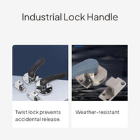 Rotary Compression Handle for Oven and Steam Cabinet
