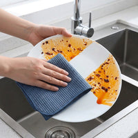 Quick Dry Kitchen Towels and Microfibre Cloth, 3 Pack Large 40x70cm Tea Towels, Lint and Oil-Resistant Dishcloths for Dish Washing