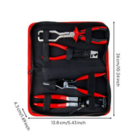4 Pieces Car Water Tube Clamp Pliers Heavy Duty Automotive Hose Clamp Tool Kit Non-Slip Grip Automotive Coolant Hose Tool for Auto Repair Shop, Garage