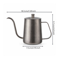 Coffee Kettle with Gooseneck Spout Brushed Gooseneck Kettle Stovetop for Kitchen