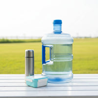 Portable Water Container with Spigot Food Grade Material Large Water Carrier with Tap Spill-Resistant Lightweight for Campers
