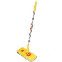 Car-Shaped Toy Mop Colored Grip Cleaning Playset Polished Finish