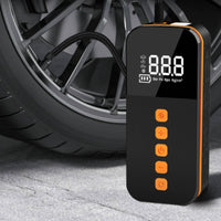Rechargeable Portable Tire Inflator with LED Light Cordless Tire Inflator with LED Light Mini Easy to Operate for Drivers, Travel, Garage