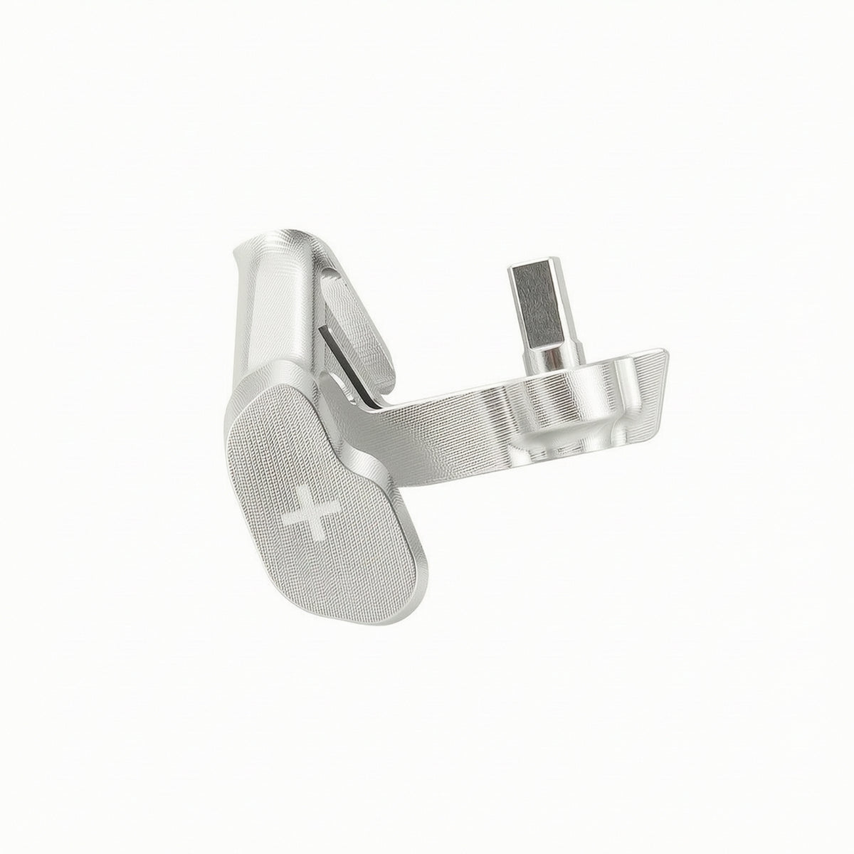 Shifter Lever Featuring Plus Symbol Aluminum Alloy Paddle Shifter Machined Thumb-Control Controller for Riders