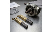 2 Pieces TS-16 SC861 Carbon Brush Spring Loaded Vacuum Motor Carbon Brush Metal Holder Machine Part Easy to Install