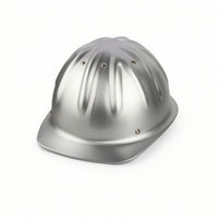Aluminum Safety Helmet Adjustable Metal Hard Hat Vented Safety Helmet High-Impact Hard Hat with Chin Strap Easy Adjustment
