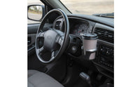 Center Console Cup Holder Insert Easy to Install Car Cup Holder Insert Clip-in Stable for Commuters, Road Trips
