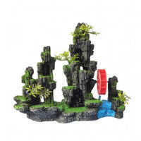Naturalistic Aquarium Rock Hideout Resin Aquatic Cave Decoration Textured Aquatic Hideout Artisanal