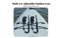 Retractable Rod Leash Adjustable Coiled Fishing Lanyard Kayak Paddle Tether Versatile Kayak Paddle Leash Multipurpose