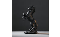 Rearing Horse Sculpture Indoor Rearing Horse Statue Compact Decor for Desk, Home