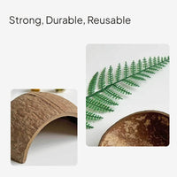 Palm Husk Hamster Hideout Natural Small Pet Cave Den