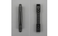 Luggage Handle Replacement with PU Grip Replacement Hardware Comfortable for Jet-Setters