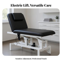 Multi-Purpose Electric Beauty Bed Twin Actuator Adjustable Bed Heavy Duty Frame Actuator Ized Chair Easy to Clean for Estheticians, Spa Professionals, Lash Technicians, Spas, Medical Clinics, Home Studio