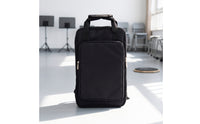 Soft-Sided Drumstick Backpack Portable Drumstick Bag with Shoulder Straps Slim Stick Bag Zippered for Drummers, Students, Rehearsals, Gigs
