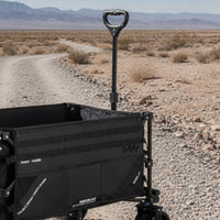 Wagon with Folding Tailgate Portable Folding Outdoor Utility Cart Compact Outdoor Utility Cart for Camp