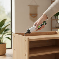 Adjustable Rotational Force Cordless Screwdriver Compact Rechargeable Screwdriver Usb Charging for DIYers, Homeowners, Home Repairs, Furniture Assembly, Tight Areas