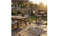 Height Adjustable Camping Lantern Stand with Tripod Portable Camping Lantern Stand Telescopic Foldable for Campers, Backpackers, Backyard, Patio