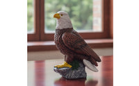 Eagle Figurine Majestic Eagle Figurine with Base Bird Sculpture Intricate Sturdy for Office Desk, Bookshelf