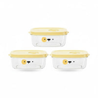 Stackable Design Rice Portioning Box Leakproof Seal Freezer Safe Meal Box Date Indicator Lid Kitchen Storage for Dieters, Office